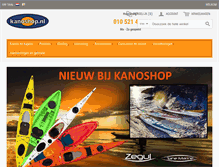 Tablet Screenshot of kanoshop.nl